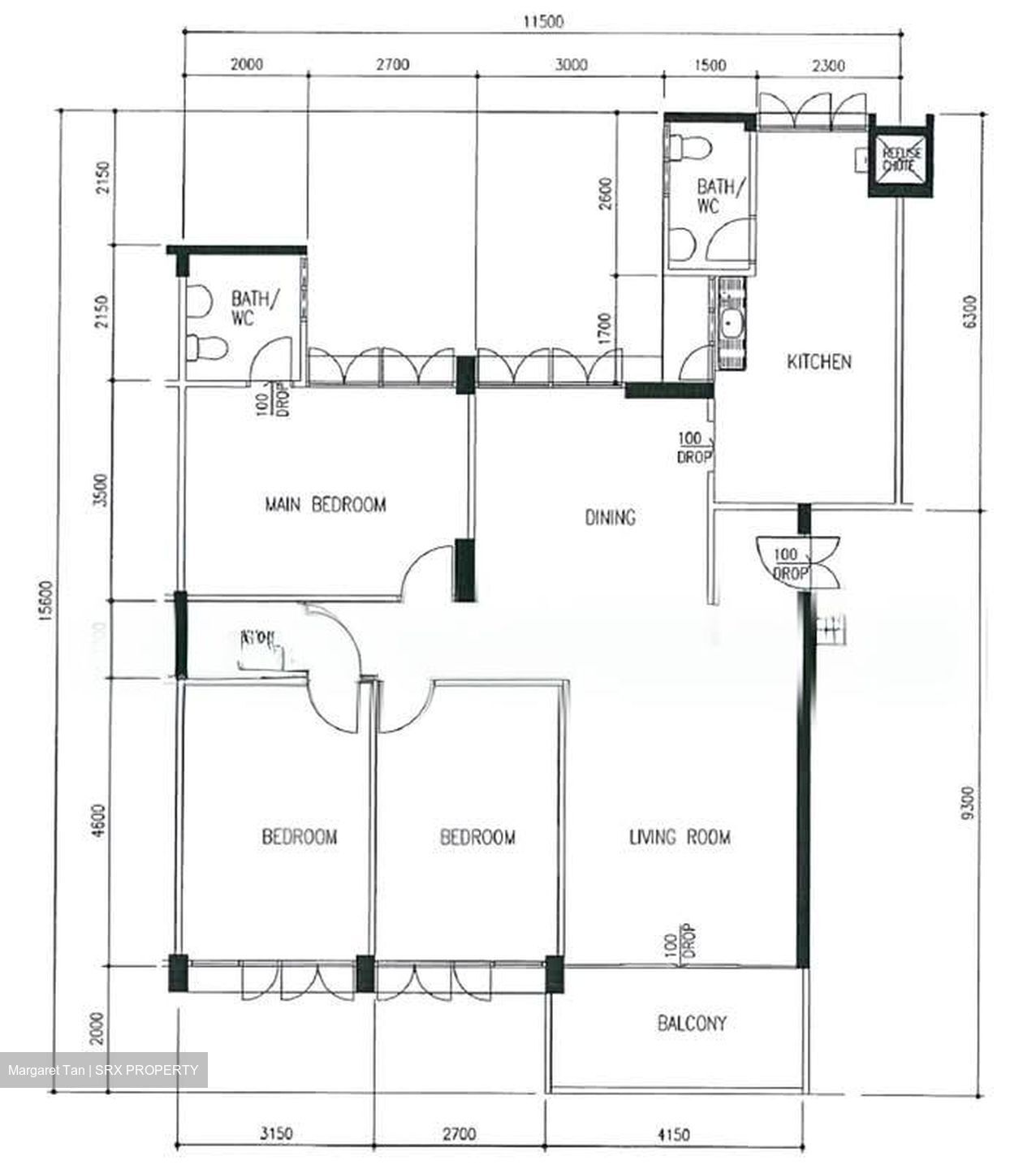 Blk 103 Jurong East Ville (Jurong East), HDB 5 Rooms #582422821